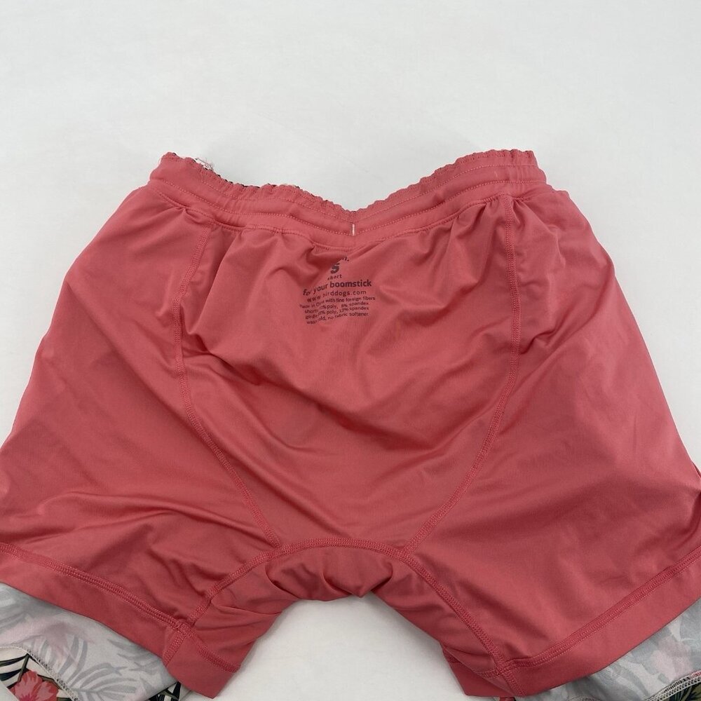 Birddogs Boom Short Boomstick Hawaiian Floral Lined Athletic Shorts Men's Small - Picture 9 of 9